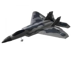 Nuotoliniu būdu kontroliuojami orlaiviai Fleg F-22 Raptor Furred to Fly (GF7201)