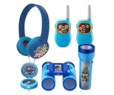 Ekids Rinkinys Psi Patrol 5w1 / Žibintuvėlis Kompas Lornetka Krótkofalówki Ausinės / Pw-v302.11xv0