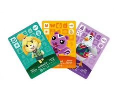 Nintendo Animal Crossing amiibo Kortelės Serija 1 (3vnt)