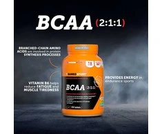 NAMEDSPORT BCAA 2:1:1 vitam B6 - 100 kapsulių