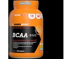 NAMEDSPORT BCAA 2:1:1 vitam B6 - 100 kapsulių