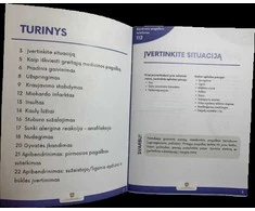 PIRMOSIOS PAGALBOS ATMINTINĖ instrukcija knygutė