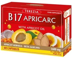 TEREZIA B17 APRIKARKAS SU ABRIKOSŲ ALIEJUMI 60 KAPSULIŲ