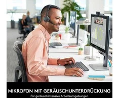 LOGITECH USB Ausinės H340 Ausinės on-ear su laidu
