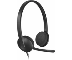 LOGITECH USB Ausinės H340 Ausinės on-ear su laidu