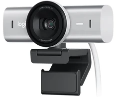 Logitech MX Brio 4K Ultra HD internetinė kamera, spalva: šviesiai pilka (960-001554)