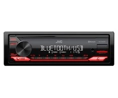 Automagnetola JVC, KD-X282BT USB MP3 magnetola su AUX įėjimu, Bluetooth