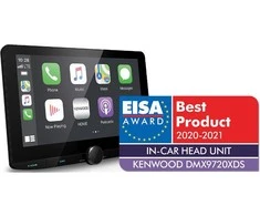 Automagnetola JVC KENWOOD, DMX9720XDS 2-DIN AV grotuvas su 10.1" ekranu, Bluetooth