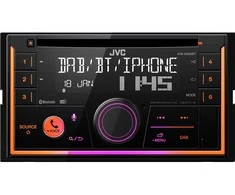 Automagnetola JVC, KW-DB95BT 2-DIN USB/CD MP3 magnetolas su AUX ir Bluetooth