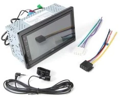 Automagnetola JVC, KW-M180BT 2-DIN AV grotuvas su 6.8" ekranu, Bluetooth
