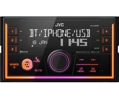 Automagnetola JVC, KW-X850BT 2-DIN USB MP3 magnetola su AUX ir Bluetooth