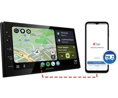 Automagnetola Kenwood, DMX-5020DABCAMPER 2-DIN multimedija, Bluetooth, USB, Kem