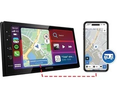 Automagnetola Kenwood, DMX-5020DABCAMPER 2-DIN multimedija, Bluetooth, USB, Kem