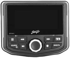 Automagnetola Stinger, SPXM1 USB MP3 magnetola su AUX įėjimu, Bluetooth