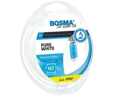 Bosma lemputė H7, 55W, 12V, PX26d komplektas (balta)