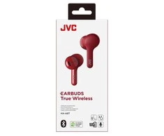 JVC, HA-A8T-RU, raudonos sp. dinaminės ausinės