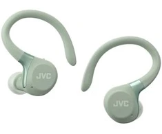 JVC, HA-EC75T-GU, žalios sp. dinaminės ausinės