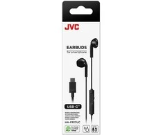 JVC, HA-FR17UC-BU, juodos sp. dinaminės ausinės
