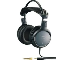 HiFi ir TV ausinės JVC HA-RX700E su Aukštos kokybės garso atkūrimu,"deep bass sound", 3,5m laidas, juodos