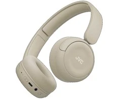 JVC, HA-S59W-CU, matinės smėlio sp. dinaminės ausinės, mikrofonas