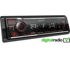 Kenwood, KMM-BT407DAB USB MP3/WMA automagnetola su AUX įėjimu