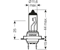 Emos Osram lemputė Original , H7, 55W, PX26d 64210