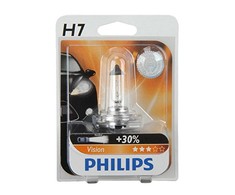 Philips lemputės Vision +30%, H7, 55W, 1vnt. 12972PRB1