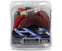 ZEALUM, ZPK-20S laidų rinkinys garso stiprintuvui, 20mm²
