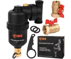 Ibo Dambat Dambat Filtras magnetinis 1' plast. korp.I-003 universalus pajung.