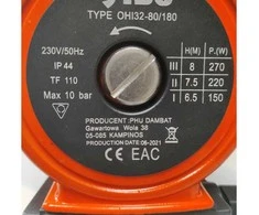 Dambat Siurblys cirkuliacinis OHI IBO 32-80/180