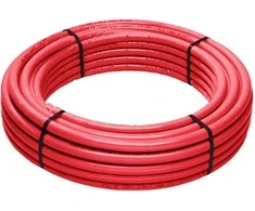 General Fittings Italija Daugiasluoksnis vamzdis 32x3 PEX-AL-PEX su raudona izoliacija (25m)