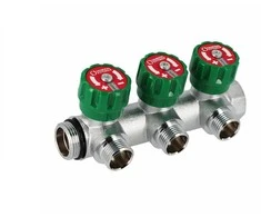 Kolektorius vandentiekio 3 žiedai 90° 3/4"x3/4" euroconus GENERAL FITTINGS