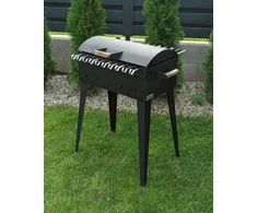 Kalmetal Kompaktiška šašlykinė su dangčiu 50x30