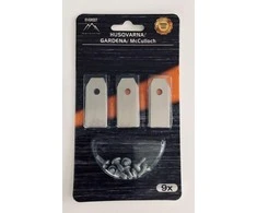 Peiliukų rinkinys (9 vnt. 43 mm) Gardena, Husqvarna robotui vejapjovei