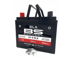 Universalus AKUMULIATORIUS GELINIS (AGM) 12V 32Ah KAIRINIS PLIUSAS 192 mm x 121 mm x 174 mm
