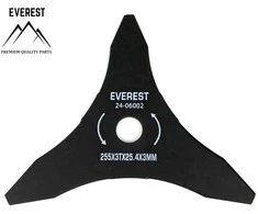 Universalus pjovimo diskas 3 dantys skersmens anga 25,4 mm plotis 255 mm storio 3 mm