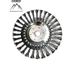 Everest Plieninis piktžolių šepetys 20cm