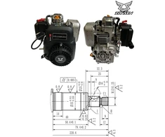 VARIKLIS ZONGSHEN NH150H 149cc 4.0 VELENAS