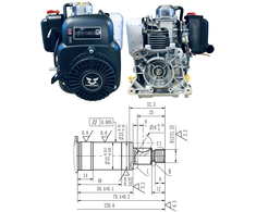 VARIKLIS ZONGSHEN NH150H 149cc 4.0 VELENAS