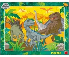 Dino Dėlionė 40 vnt. - Dinozaurų pasaulis