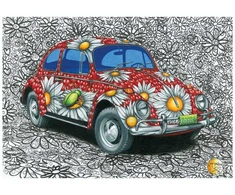 Dino Dėlionė 500 vnt. - Volkswagen