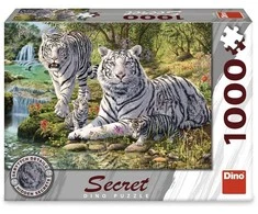 Dėlionė Dino Secret Puzzle 1000 Pieces: Baltas Tiger