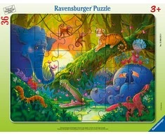 Ravensburger Dėlionė 36 vnt. - Džiunglės