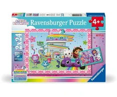 Ravensburger Dėlionė 2x24 vnt. - Gabby's Dollhouse