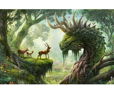 Ravensburger Dėlionė 3000 vnt. - Miško paslaptys