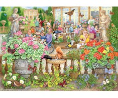 Ravensburger Dėlionė 1000 vnt. - Sodo kavinė