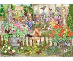 Ravensburger Dėlionė 1000 vnt. - Sodo kavinė