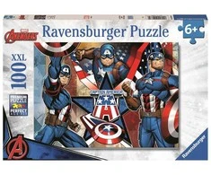 Ravensburger dėlionė 100 vnt. - Kapitonas Amerika