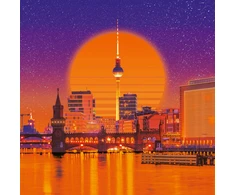 Dėlionė Ravensburger Neon Puzzle 500 Pieces: Berlin