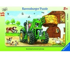 Ravensburger Dėlionė 15 vnt. - Ūkio traktorius
